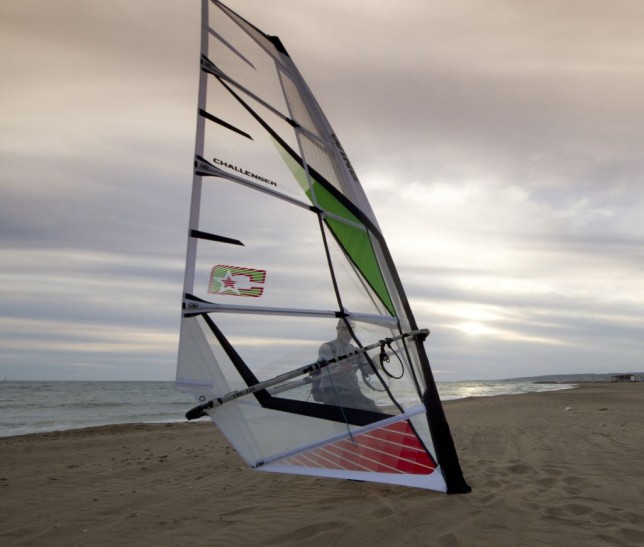 The soft wing sail for windsurf has arrived