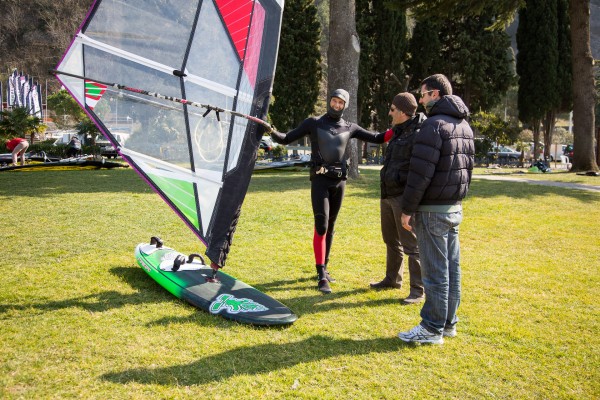 Trial of Soft Wing Sail for Freestyle/Wave
