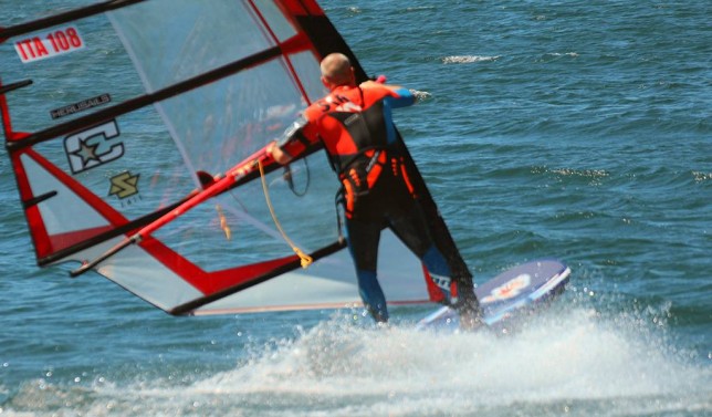 Fly with Marco ITA108 on a Soft Wing Sails